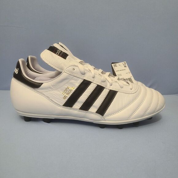 Adidas Copa Mundial Soccer Cleats Mens 11 White Leather Made In Germany ID4050 main image 9